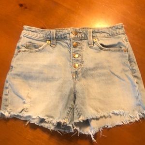 Universal Threads Vintage Midi Jean Shorts - Size 0